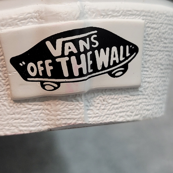 Vans Pink Floral Sneakers Sz 8.5 - Picture 4 of 5